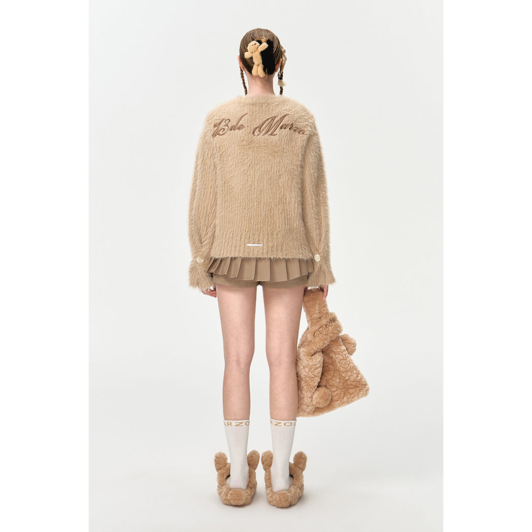 13De Marzo Doozoo Fuzzy Bag Khaki