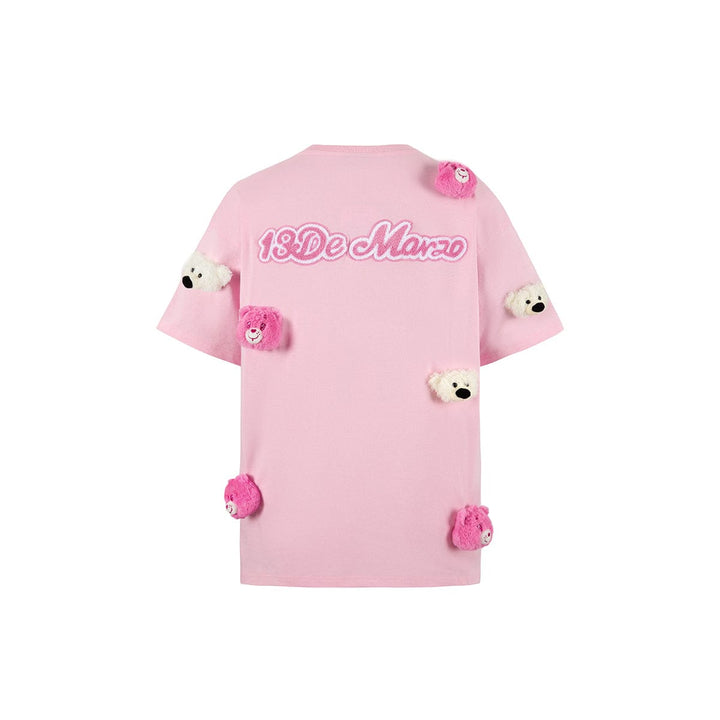 13De Marzo X Care Bears Luminous Bears Tee Pink - Mores Studio