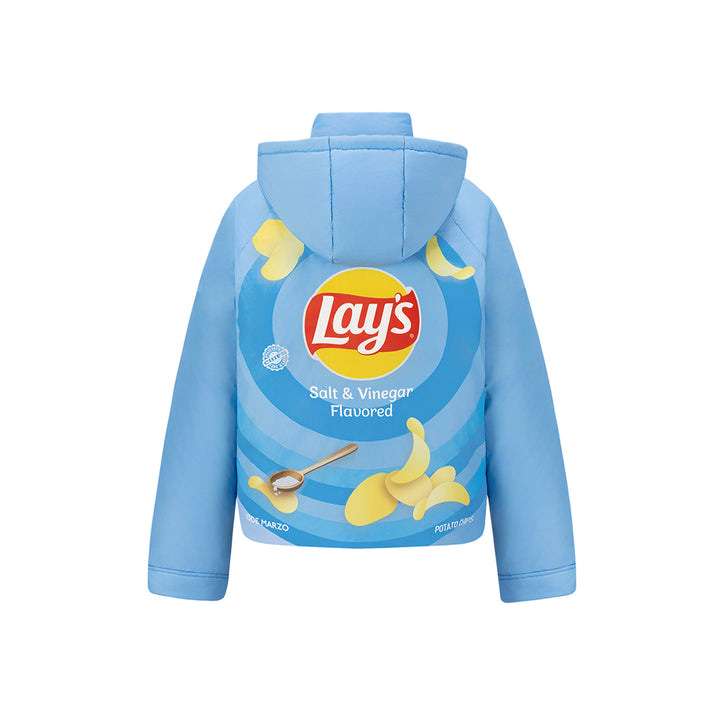 13De Marzo X Lay's Flavor Bear Down Jacket Blue