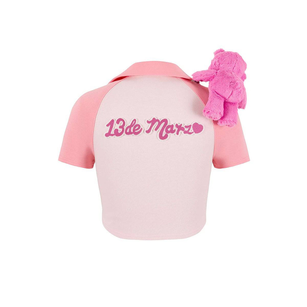 13De Marzo X Care Bears Plush Toy Short Top Pink - Mores Studio