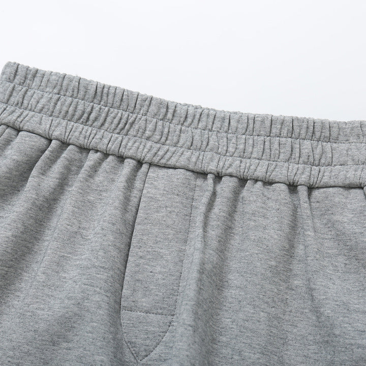 SomeSowe Lace Edge Casual Shorts Grey