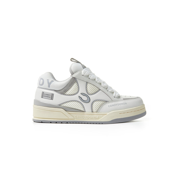 CANDYDONDA Basic Curbmelo Sneaker White Cement - Mores Studio