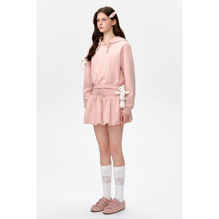 13De Marzo Doozoo Drawstring Bud Skirt Pink