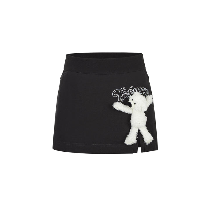 13De Marzo Doozoo Split Casual Skirt Black