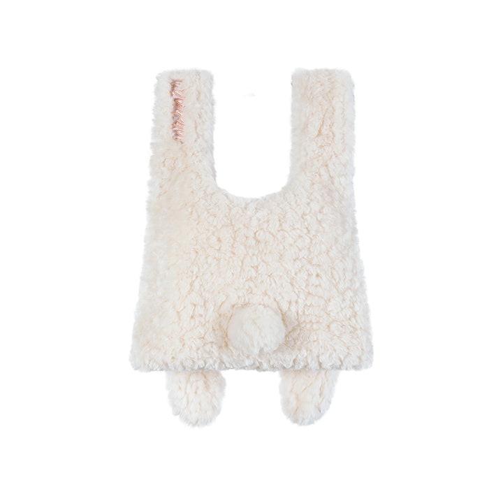 13De Marzo Doozoo Fuzzy Bag White