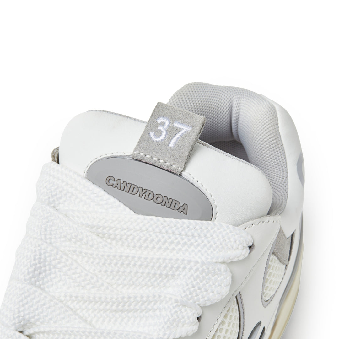 CANDYDONDA Basic Curbmelo Sneaker White Cement - Mores Studio