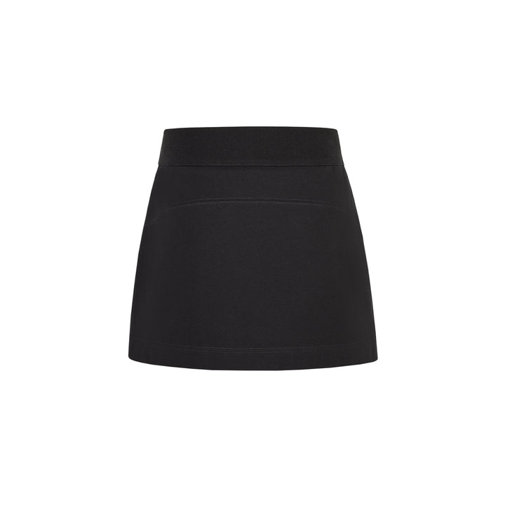 13De Marzo Doozoo Split Casual Skirt Black