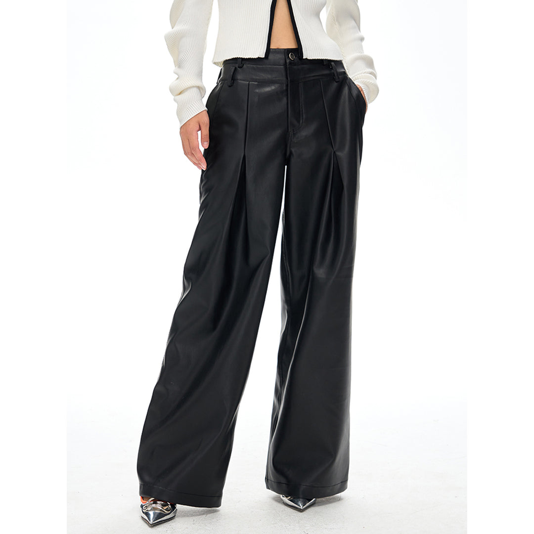 NotAwear Light Protein Leather Pants Black - Mores Studio
