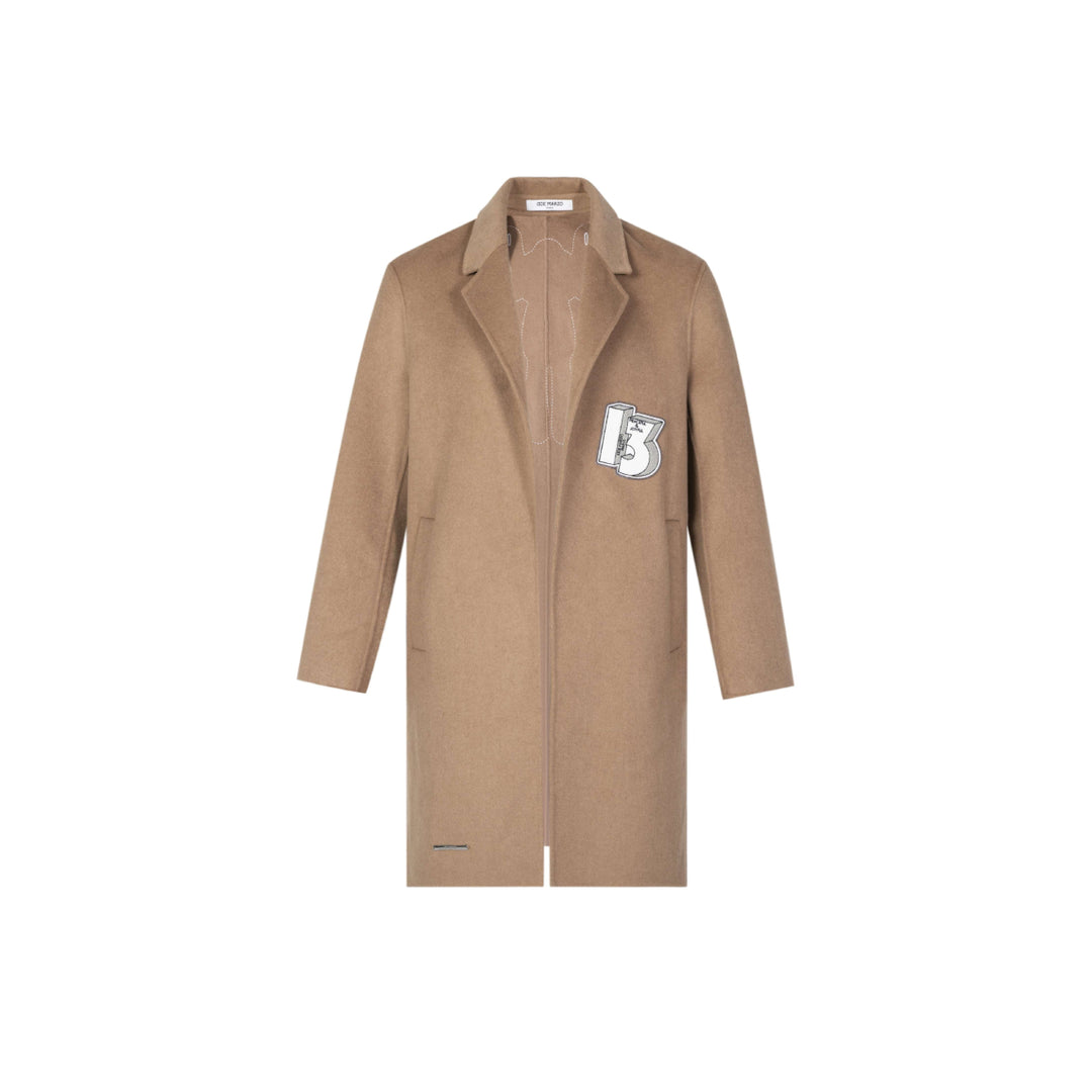 13De Marzo Palda Bear Woolen Overcoat Brown - Mores Studio