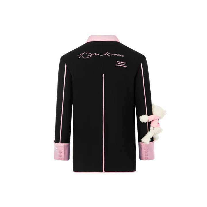13De Marzo X Hello Kitty Split Suit Jacket Black - Mores Studio