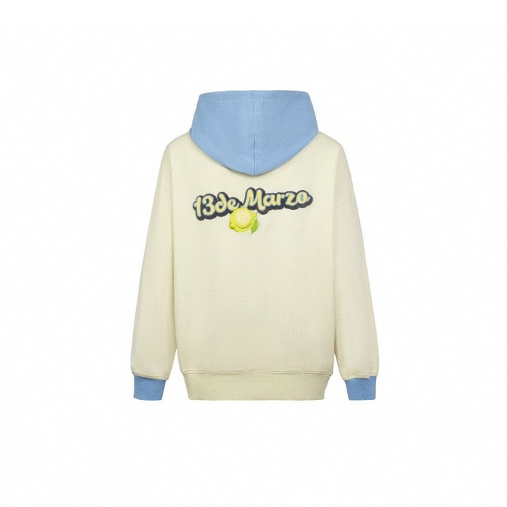 13De Marzo Doozoo Fruit Hoodie Cream - Mores Studio