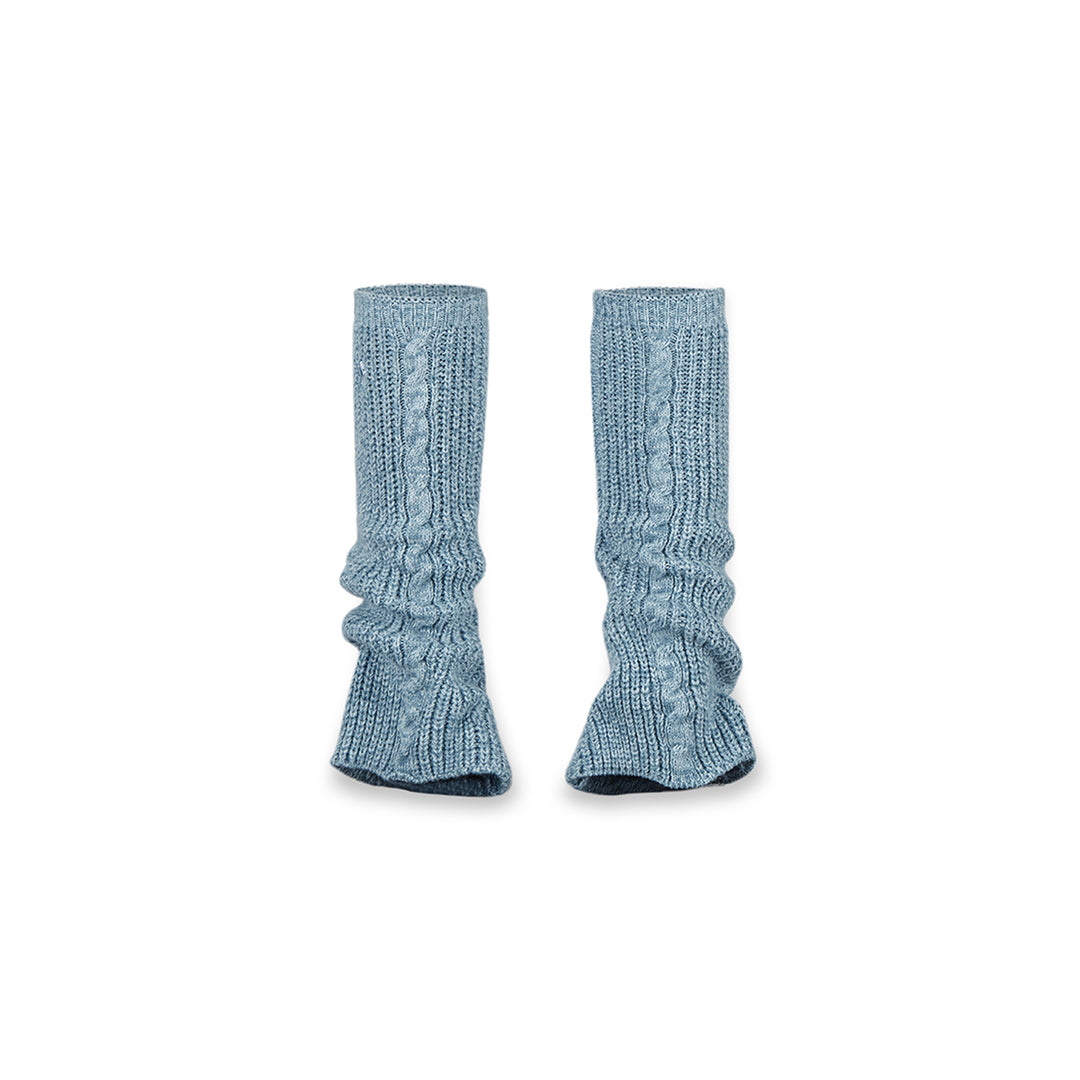 NotAwear Woolen Knit Leg Sleeve Blue - Mores Studio