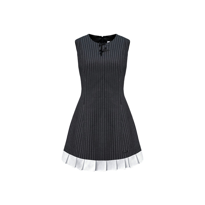 AsGony Color Blocked Striped Dress - Mores Studio