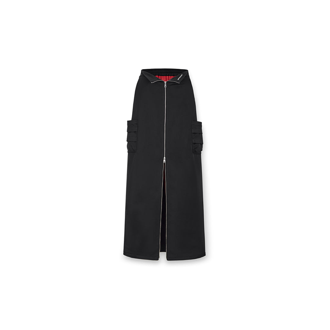 NotAwear Zipper Split Cutting Cargo Skirt - Mores Studio