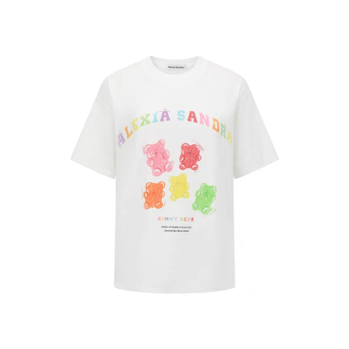 Alexia Sandra Gummy Bears Tee White - Mores Studio