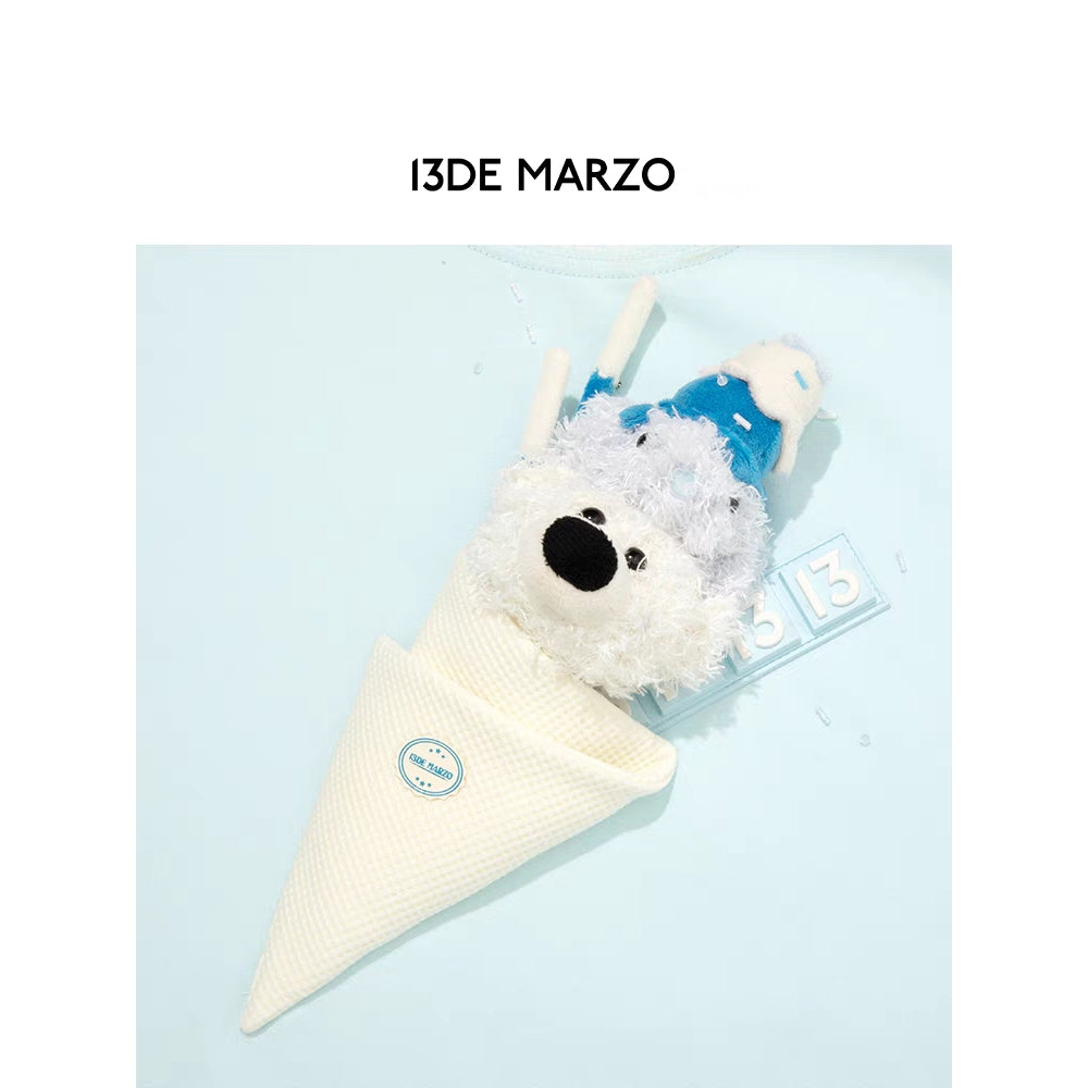 13De Marzo Plush Ice Cream Toy T-Shirt Blue - Mores Studio
