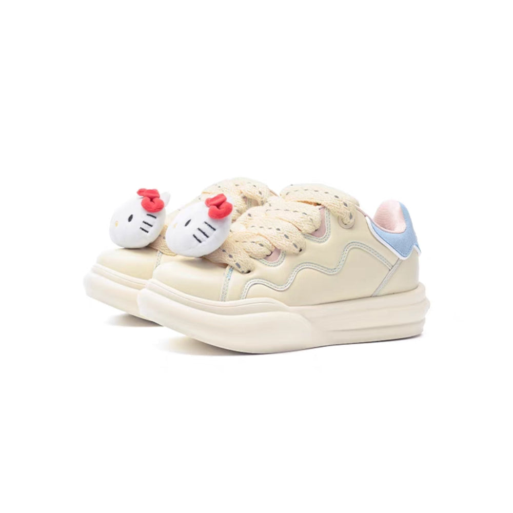 Old Order X Hello Kitty Wave 003 Cloud Sneaker White - Mores Studio