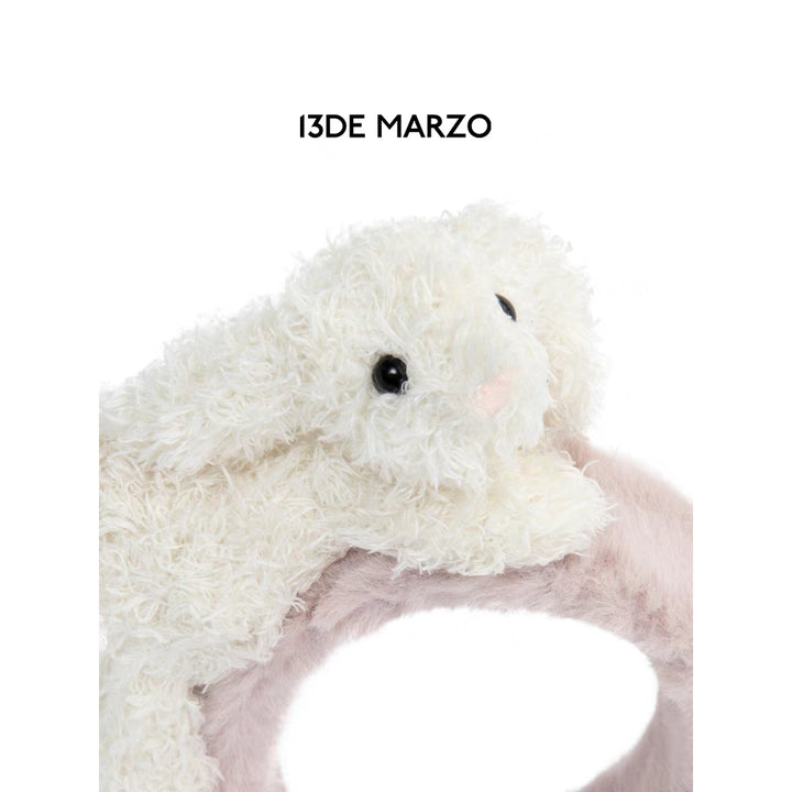 13De Marzo Doozoo Rabbit Hair Band Pink - Mores Studio