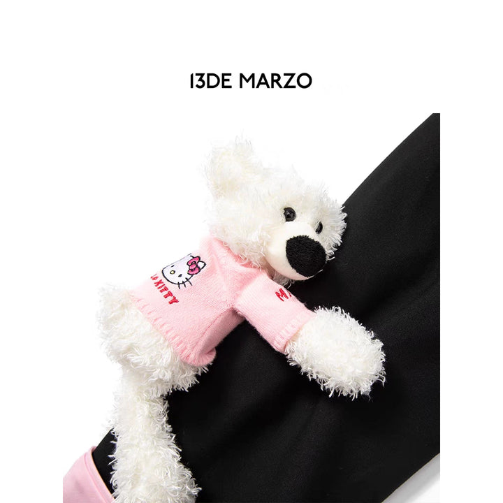 13De Marzo X Hello Kitty Split Suit Jacket Black - Mores Studio