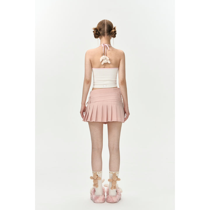 13De Marzo Doozoo Belt Skirt Pink