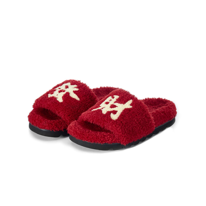 Laber Three Thick-Soled Fortune Slipper Red