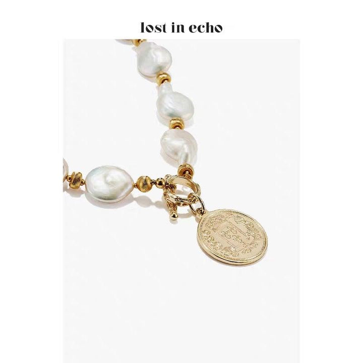 Lost In Echo SS20 Mazzy Pearl Necklace - Mores Studio