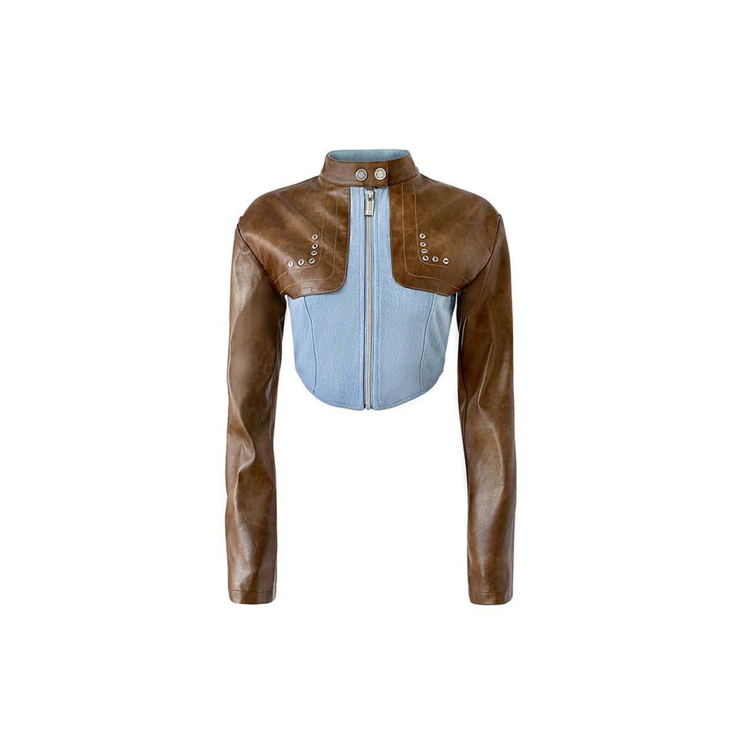 IFIK 'Hunter' Split Leather Jacket - Mores Studio