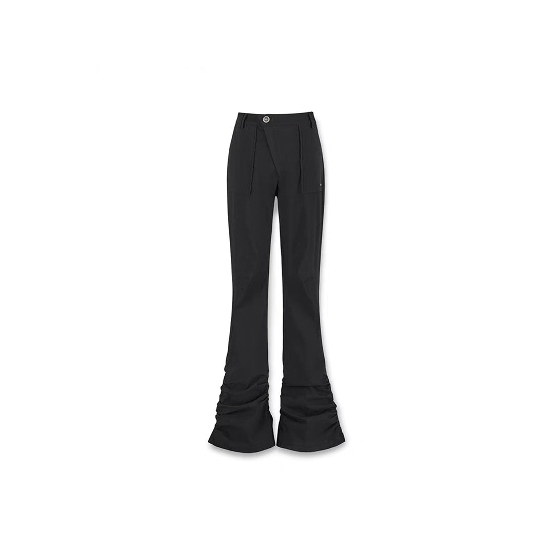 NotAwear Irregular Elastic Folded Jeans - Mores Studio